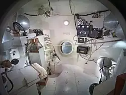 Interior of the Explorer II spherical cabin