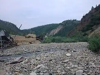 Abandoned Trud settlement.