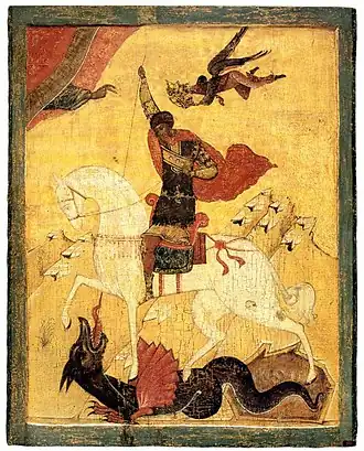 Saint George, Kholm school, 16th century