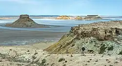 Ostantsy in Kendirli Lake