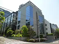 Exterior of the former embassy building in Kōjimachi