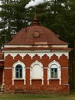 The abbot chamber (built in 1830s–1840s). The architectural style is Eclecticism influenced by the National Romantic Style