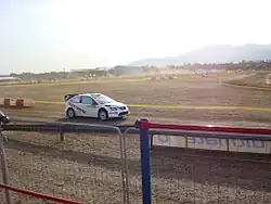 Aris Vovos at the 2008 Rally of Greece