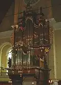 The organ of the Nieuwe Kerk, Katwijk aan Zee.