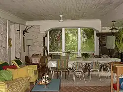 The interior in 2003