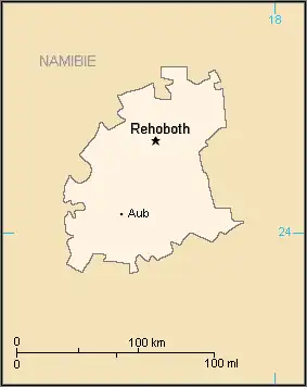Map of Rehoboth