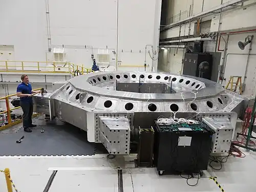 Mechanical Vibration Facility's table - modal test (free-free)