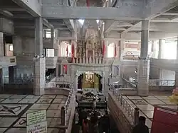 Modheshwari temple from inside