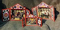 Three retablos