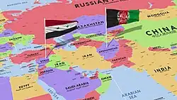 Syria and Afghanistan