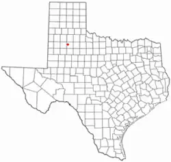 Location of Lorenzo, Texas