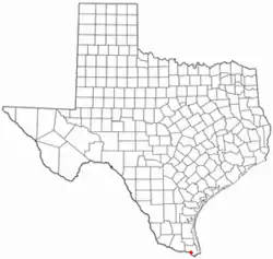 Location of San Pedro, Texas