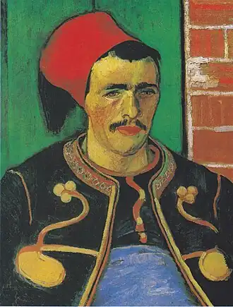 Le Zouave (half-figure) June 1888 Van Gogh Museum, Amsterdam (F423)